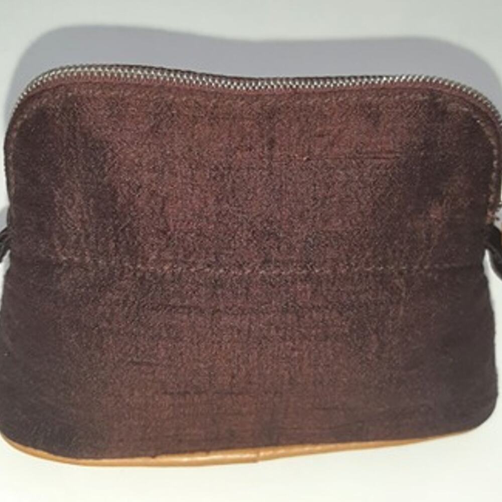 Hermès Silk Mini Travel Bolide Pouch